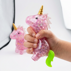 Unicorn Stress Relief Ball (Pink)
