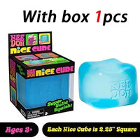 Blue Viral Squishy Cube