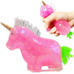 Unicorn Stress Relief Ball (Pink)