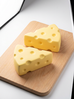 Viral TikTok Cheese Squishy Toys Squeeze Cheese Stress Ball Squishy Cheese Fidgets Cheesecake Toys Sensory Squishy Miniatures Novelty Squishy Cheese Toy 2Pcs
